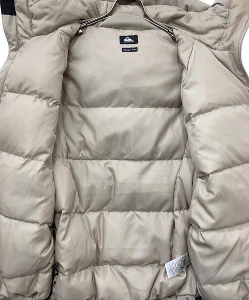 Quiksilver（クイックシルバー）Quiksilver (クイックシルバー) ダウンジャケット ブラウン サイズ:Mの古着・服飾アイテム