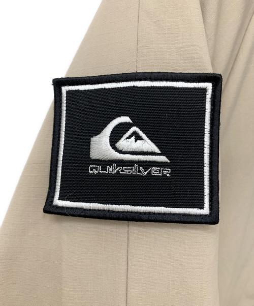 Quiksilver（クイックシルバー）Quiksilver (クイックシルバー) ダウンジャケット ブラウン サイズ:Mの古着・服飾アイテム