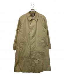 Aquascutum（アクアスキュータム）の古着「ステンカラーコート」｜ベージュ