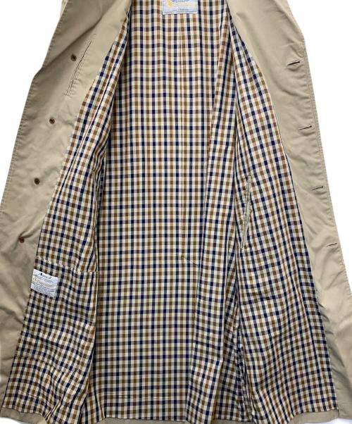 Aquascutum（アクアスキュータム）Aquascutum (アクアスキュータム) ステンカラーコート ベージュ サイズ:不明の古着・服飾アイテム
