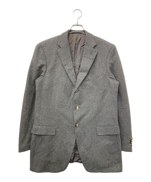 ERMENEGILDO ZEGNA（エルメネジルド・ゼニア）ERMENEGILDO ZEGNA (エルメネジルド・ゼニア) カシミヤ3Bジャケット グレー サイズ:50の古着・服飾アイテム