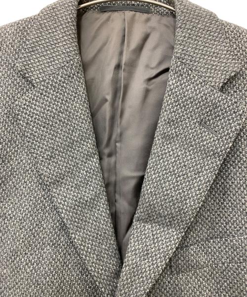 ERMENEGILDO ZEGNA（エルメネジルド・ゼニア）ERMENEGILDO ZEGNA (エルメネジルド・ゼニア) カシミヤ3Bジャケット グレー サイズ:50の古着・服飾アイテム
