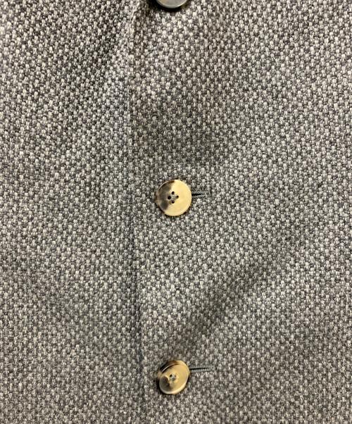 ERMENEGILDO ZEGNA（エルメネジルド・ゼニア）ERMENEGILDO ZEGNA (エルメネジルド・ゼニア) カシミヤ3Bジャケット グレー サイズ:50の古着・服飾アイテム