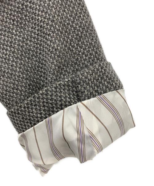 ERMENEGILDO ZEGNA（エルメネジルド・ゼニア）ERMENEGILDO ZEGNA (エルメネジルド・ゼニア) カシミヤ3Bジャケット グレー サイズ:50の古着・服飾アイテム