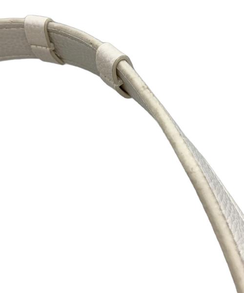 MARY QUANT（マリークヮント）MARY QUANT (マリークヮント) ViS (ビス) デイジーハートトートバッグ ホワイトの古着・服飾アイテム