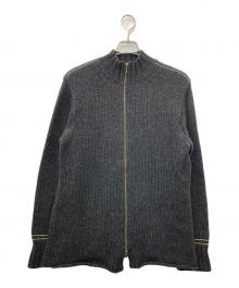 Y's for men（ワイズフォーメン）の古着「90's ドライバーズニット」｜ブラック