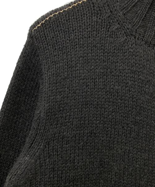 Y's for men（ワイズフォーメン）Y'S for men (ワイズフォーメン) 90's ドライバーズニット ブラック サイズ:3の古着・服飾アイテム
