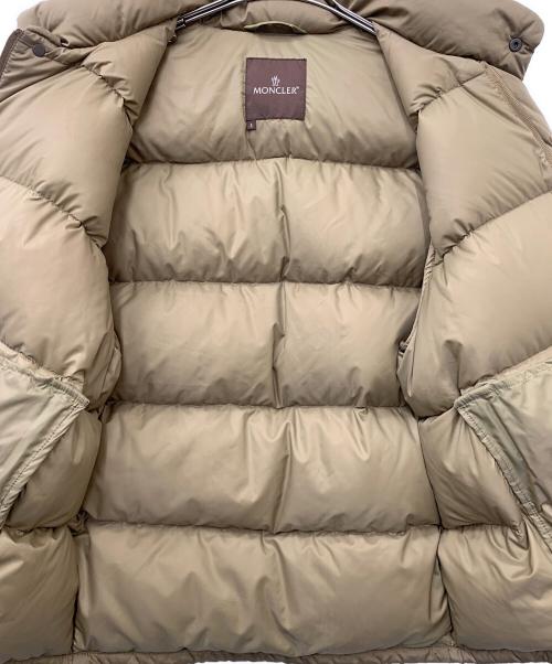MONCLER（モンクレール）MONCLER (モンクレール) ダウンジャケット ブラウン サイズ:1の古着・服飾アイテム