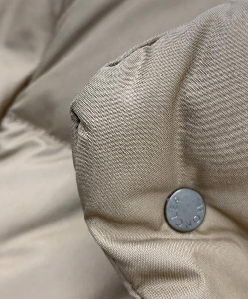 MONCLER（モンクレール）MONCLER (モンクレール) ダウンジャケット ブラウン サイズ:1の古着・服飾アイテム