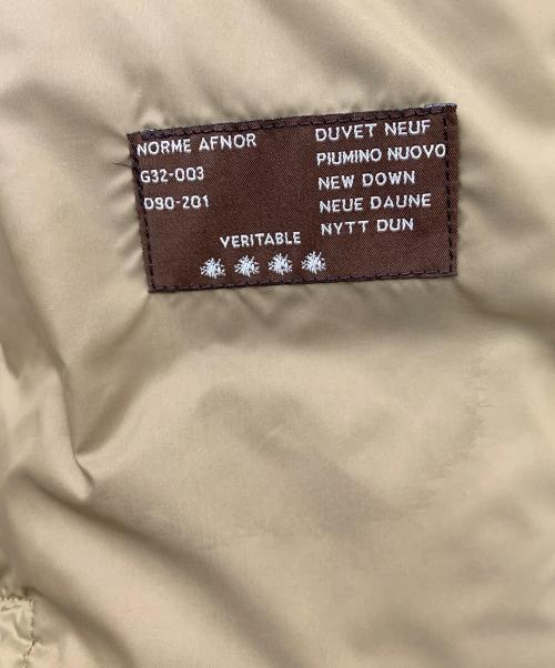 MONCLER（モンクレール）MONCLER (モンクレール) ダウンジャケット ブラウン サイズ:1の古着・服飾アイテム