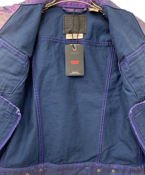 LEVI'S PReMIUM（リーバイス プレミアム）LEVI'S PReMIUM (リーバイス プレミアム) TYPE III トラッカージャケット パープル サイズ:XSの古着・服飾アイテム