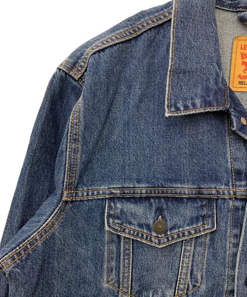 LEVI'S（リーバイス）LEVI'S (リーバイス) リラックスフィット デニムトラッカージャケット インディゴ サイズ:Lの古着・服飾アイテム