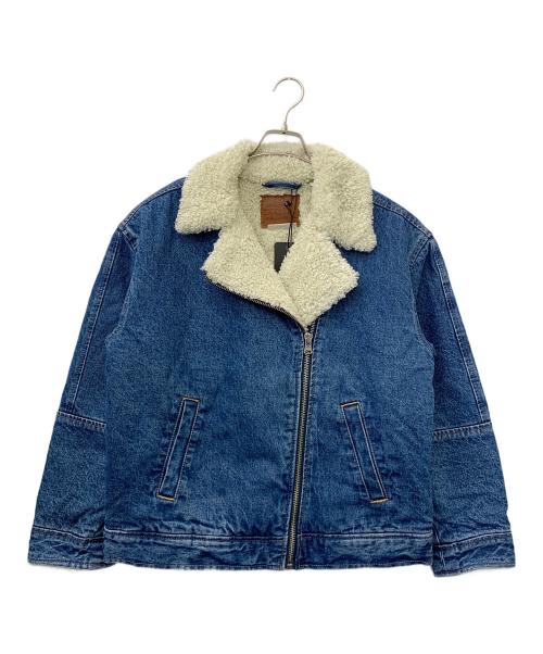 LEVI'S PReMIUM（リーバイス プレミアム）LEVI'S PReMIUM (リーバイス プレミアム) シェルパ フライトジャケット インディゴ サイズ:Sの古着・服飾アイテム