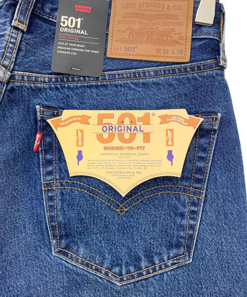 LEVI'S PReMIUM（リーバイス プレミアム）LEVI'S PReMIUM (リーバイス プレミアム) 501ペイント加工デニムパンツ インディゴ サイズ:W31×L28 未使用品の古着・服飾アイテム