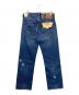 LEVI'S PReMIUM (リーバイス プレミアム) 501ペイント加工デニムパンツ インディゴ サイズ:W31×L28 未使用品：13000円