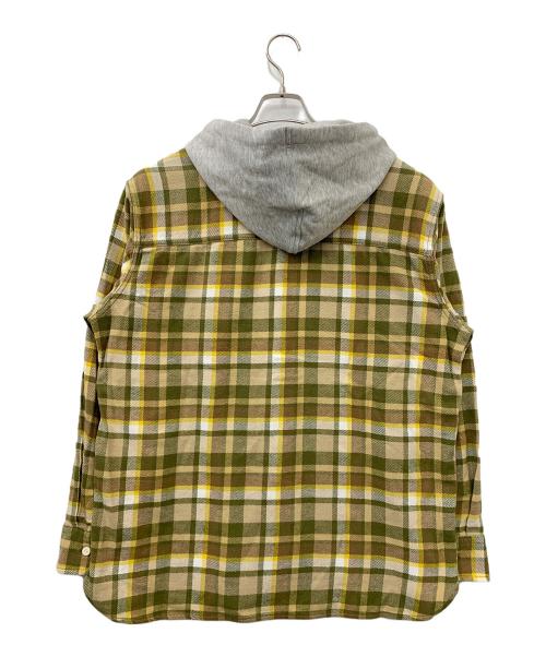 LEVI'S（リーバイス）LEVI'S (リーバイス) フーディ長袖シャツ イエロー サイズ:XLの古着・服飾アイテム