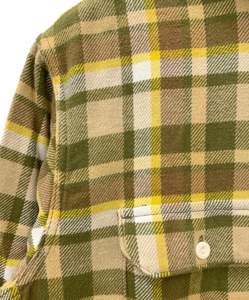 LEVI'S（リーバイス）LEVI'S (リーバイス) フーディ長袖シャツ イエロー サイズ:XLの古着・服飾アイテム