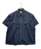 LEVI'Sリーバイス）の古着「WELLTHREAD® ROSEWOOD半袖デニムシャツ」｜インディゴ