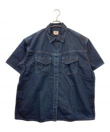 LEVI'S（リーバイス）の古着「WELLTHREAD® ROSEWOOD半袖デニムシャツ」｜インディゴ