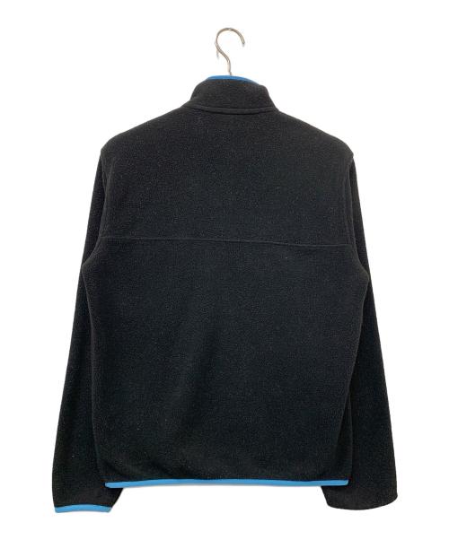 Patagonia（パタゴニア）Patagonia (パタゴニア) ライトウェイト・シンチラ・スナップT・プルオーバー ブラック×ブルー サイズ:Sの古着・服飾アイテム