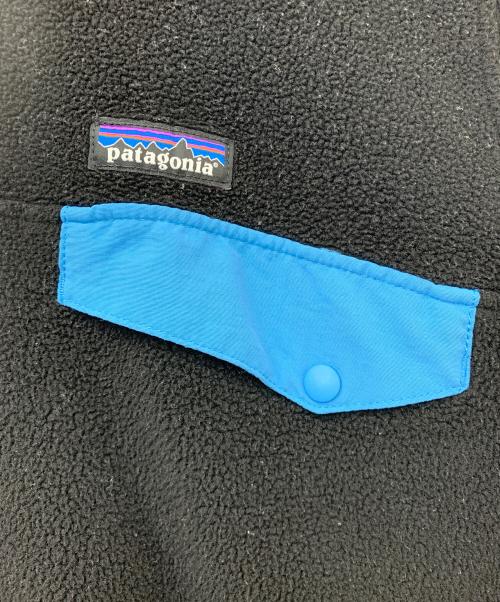 Patagonia（パタゴニア）Patagonia (パタゴニア) ライトウェイト・シンチラ・スナップT・プルオーバー ブラック×ブルー サイズ:Sの古着・服飾アイテム