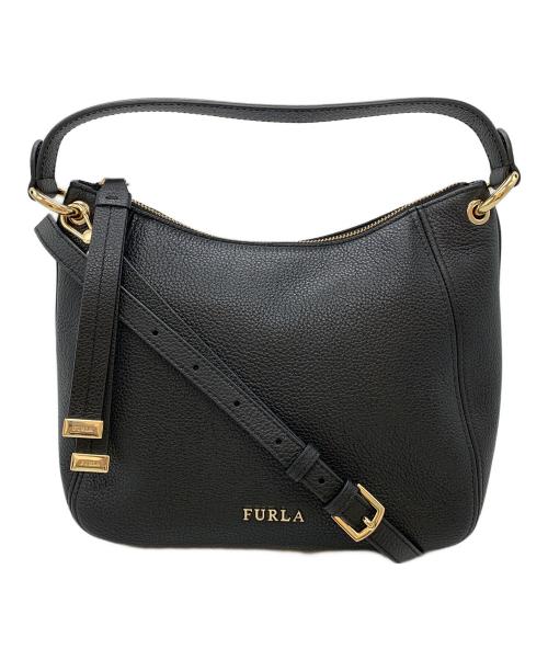 FURLA（フルラ）FURLA (フルラ) 2WAYショルダーバッグ シエナ ブラックの古着・服飾アイテム