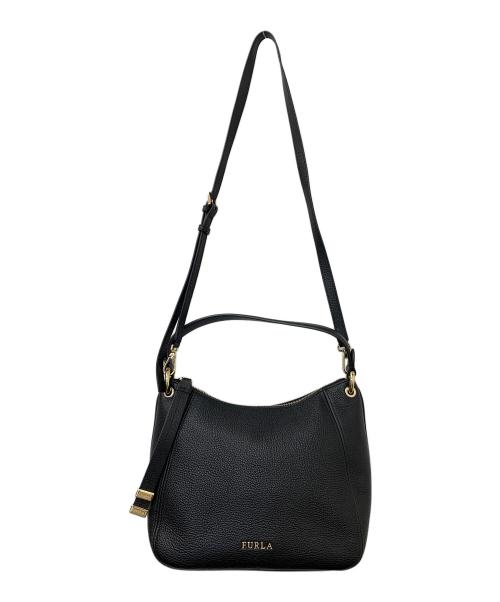 FURLA（フルラ）FURLA (フルラ) 2WAYショルダーバッグ シエナ ブラックの古着・服飾アイテム