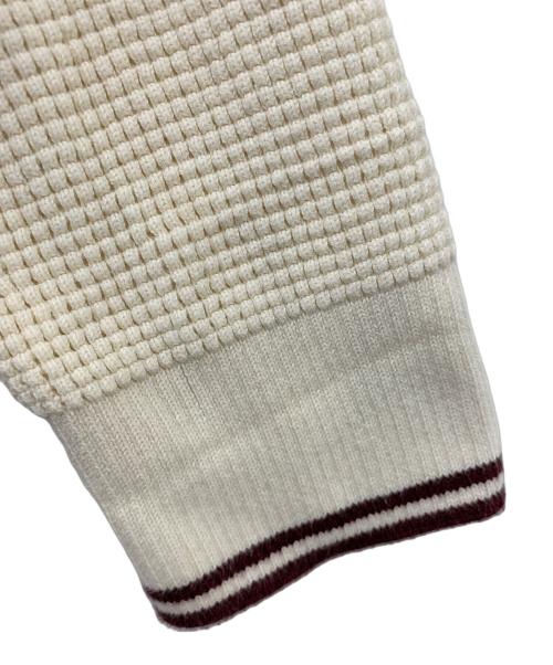 FRED PERRY（フレッドペリー）FRED PERRY (フレッドペリー) Waffle Stitch Jumper アイボリー サイズ:Lの古着・服飾アイテム
