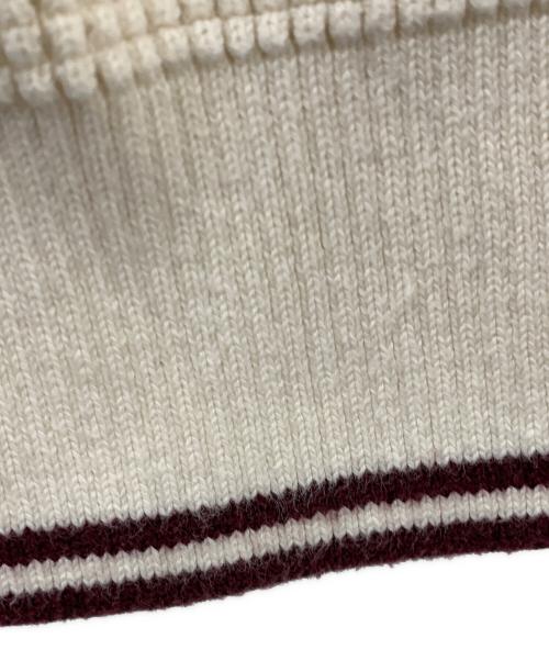 FRED PERRY（フレッドペリー）FRED PERRY (フレッドペリー) Waffle Stitch Jumper アイボリー サイズ:Lの古着・服飾アイテム