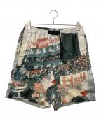 SUPREMEシュプリーム）の古着「Grand Prix Belted Short」｜マルチカラー