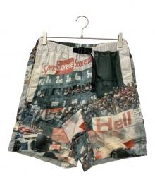 SUPREME（シュプリーム）の古着「Grand Prix Belted Short」｜マルチカラー