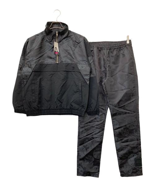 X-GIRL（エックスガール）X-girl (エックスガール) OPENING CEREMONY (オープニングセレモニー) XG×OC ANORAK TOPS&BOTTOMS ブラック サイズ:Sの古着・服飾アイテム