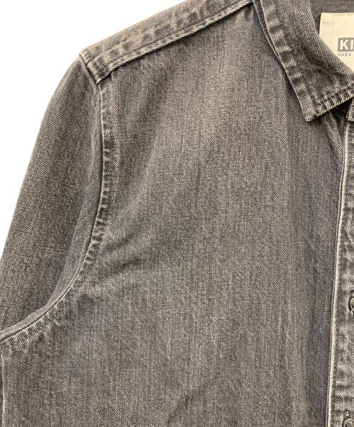 KITH（キス）KITH (キス) ONES STROKE (ワンズストローク) デニムシャツ ブラック サイズ:5の古着・服飾アイテム