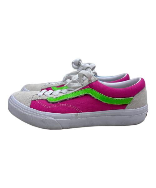 VANS（ヴァンズ）VANS (ヴァンズ) BILLYS (ビリーズ) スニーカー ブルー×ピンク サイズ:26.5cmの古着・服飾アイテム