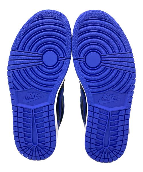 NIKE（ナイキ）NIKE (ナイキ) AIR JORDAN 1 HIGH FLYEASE ブルー×ブラック サイズ:27の古着・服飾アイテム