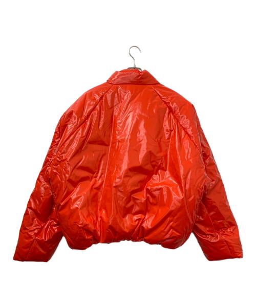 yeezy gap（イージーギャップ）yeezy gap (イージーギャップ) HI SHINE ROUND JACKET レッド サイズ:Mの古着・服飾アイテム