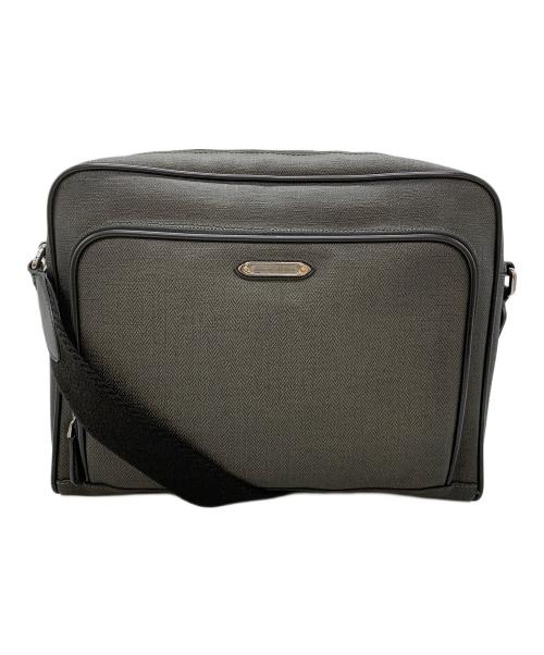 ERMENEGILDO ZEGNA（エルメネジルド・ゼニア）Ermenegildo Zegna (エルメネジルド・ゼニア) ショルダーバッグ グレーの古着・服飾アイテム