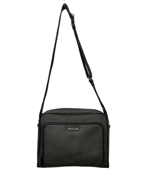ERMENEGILDO ZEGNA（エルメネジルド・ゼニア）Ermenegildo Zegna (エルメネジルド・ゼニア) ショルダーバッグ グレーの古着・服飾アイテム