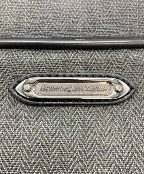 ERMENEGILDO ZEGNA（エルメネジルド・ゼニア）Ermenegildo Zegna (エルメネジルド・ゼニア) ショルダーバッグ グレーの古着・服飾アイテム