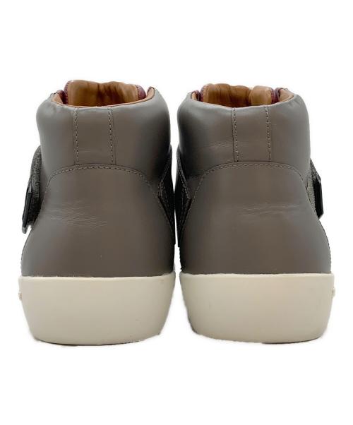BALLY（バリー）BALLY (バリー) ハイカットスニーカー グレー サイズ:EU 6 1/2の古着・服飾アイテム