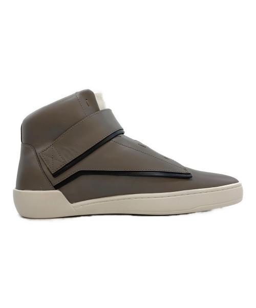 BALLY（バリー）BALLY (バリー) ハイカットスニーカー グレー サイズ:EU 6 1/2の古着・服飾アイテム