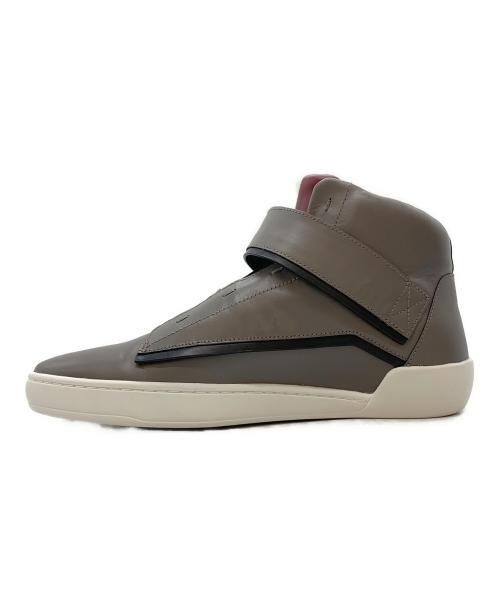 BALLY（バリー）BALLY (バリー) ハイカットスニーカー グレー サイズ:EU 6 1/2の古着・服飾アイテム