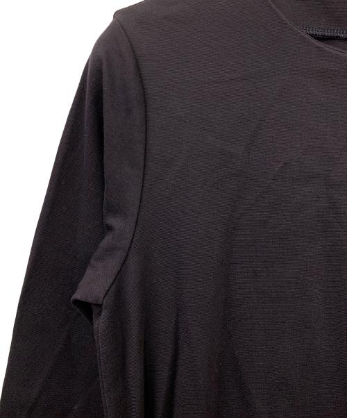 BLUE LABEL CRESTBRIDGE（ブルーレーベルクレストブリッジ）BLUE LABEL CRESTBRIDGE (ブルーレーベルクレストブリッジ) 長袖ワンピース ブラック サイズ:38の古着・服飾アイテム