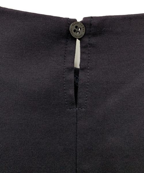 BLUE LABEL CRESTBRIDGE（ブルーレーベルクレストブリッジ）BLUE LABEL CRESTBRIDGE (ブルーレーベルクレストブリッジ) 長袖ワンピース ブラック サイズ:38の古着・服飾アイテム
