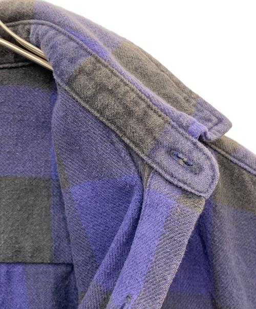 MINEDENIM（マインデニム）MINEDENIM (マインデニム) 長袖シャツ ブラック×ブルー サイズ:2の古着・服飾アイテム
