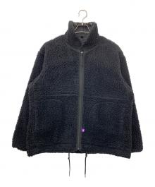 THE NORTHFACE PURPLELABEL（ザ・ノースフェイス パープルレーベル）の古着「Wool Boa Field Reversible Jacke」｜ブラック