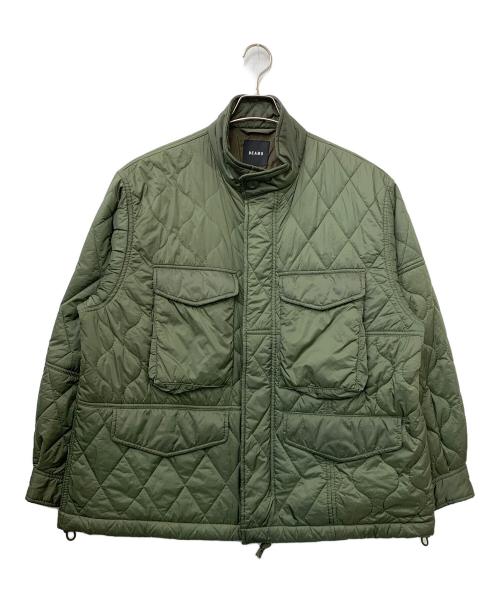 BEAMS（ビームス）BEAMS (ビームス) クレイジーキルトフィ-ルドジャケット グリーン サイズ:Mの古着・服飾アイテム