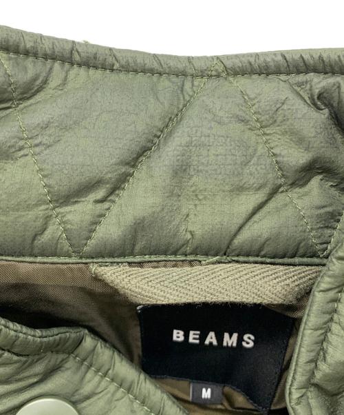 BEAMS（ビームス）BEAMS (ビームス) クレイジーキルトフィ-ルドジャケット グリーン サイズ:Mの古着・服飾アイテム