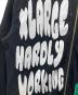 中古・古着 X-LARGE (エクストララージ) マルチロゴ ジップアップフーデッド スウェットシャツ ブラック サイズ:L：8000円