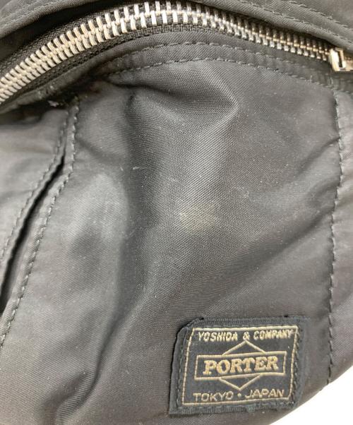 PORTER（ポーター）PORTER (ポーター) ウエストバッグ 	タンカー ブラックの古着・服飾アイテム